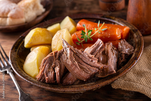 Pot Roast with Potatoes and Carrots