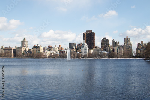 Jacqueline Kennedy Onassis Reservoir in Manhattan, NYC
