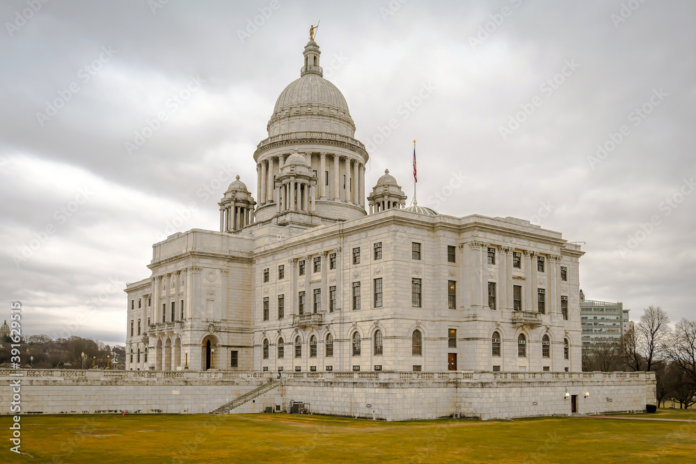 The State House of Rhode Island in Providence
