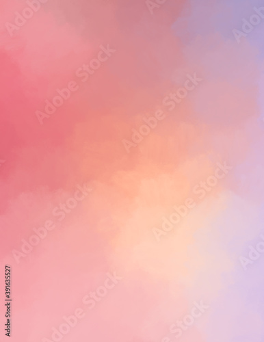 Brushed Painted Abstract Background. Brush stroked painting. Strokes of paint. 2D Illustration.