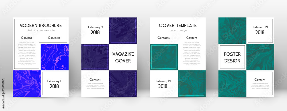 Abstract cover. Pleasing design template. Suminaga
