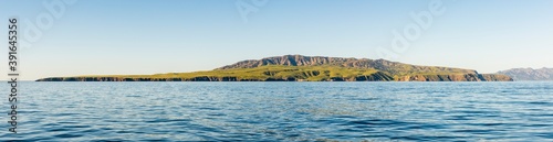 View of Santa Cruz Island, Channel Islands National Park, California