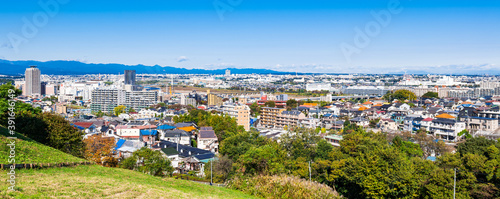 郊外の住宅地　東京　ワイド © oben901