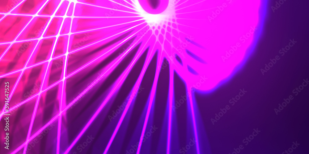 Neon colorful abstract design of light waves. Digital background with neon light glowing effect. Bright rays wallpaper. Neon colorful abstract design of light waves. Digital background with neon light glowing effect. Bright rays wallpaper.