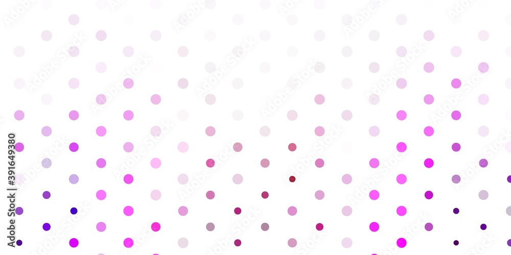 Light purple, pink vector pattern with spheres. Light purple, pink vector pattern with spheres.