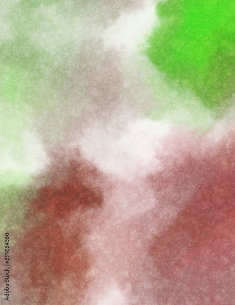 Fototapeta premium Watercolor painted background. Abstract Illustration wallpaper. Brush stroked painting. 2D Illustration.