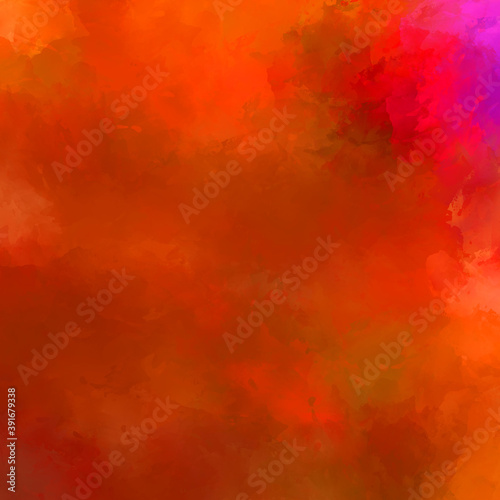 Creative abstract painting. Background with artistic brush strokes. Colorful and vibrant illustration. Painted art.