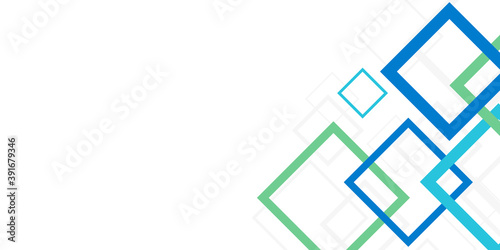 Blue green grey white abstract presentation background with blank copy space for text
