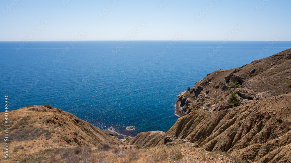 sea coast view from the cliff sea coast view from the cliff
