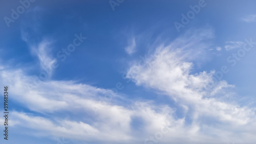 blue sky with clouds