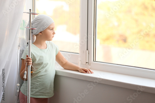 Little girl undergoing cour...