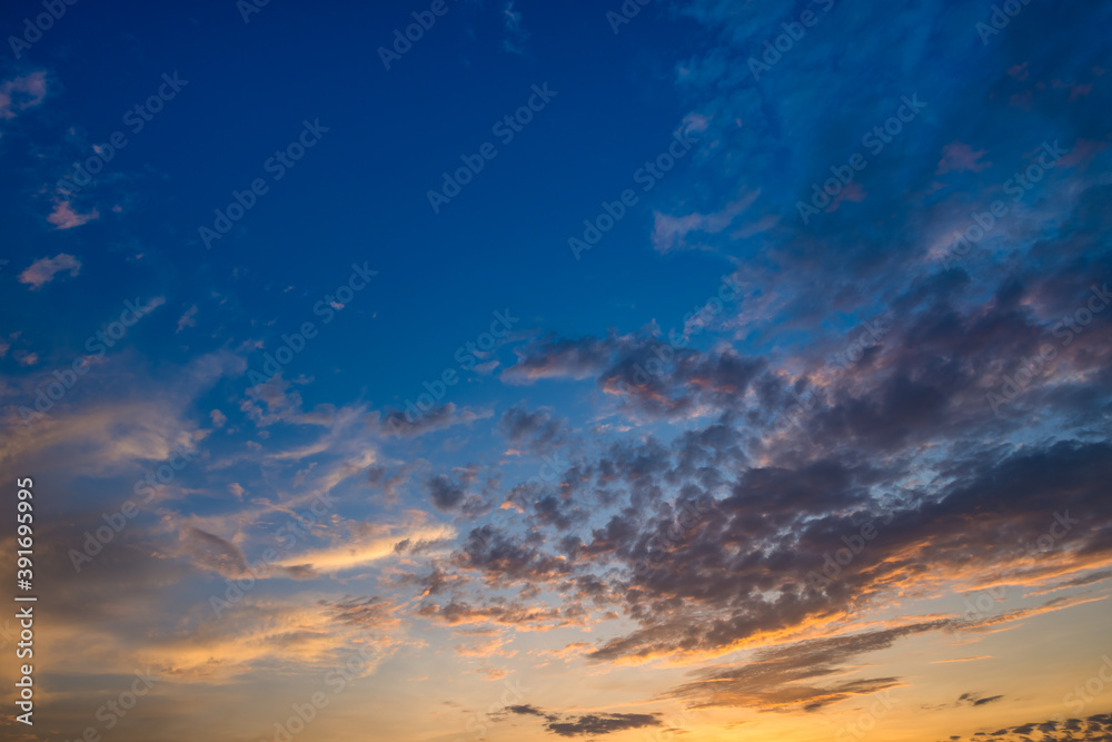 colorful sky  background