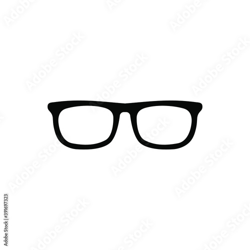 eyeglasses icon vector. eyeglasses icon isolated on white background. eyeglasses icon simple and modern for logo, app, web and design.