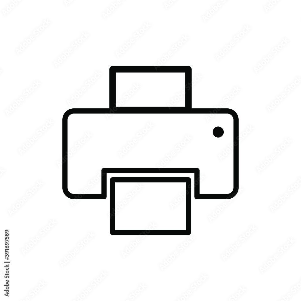 printer icon vector. printer icon black on white background. printer icon simple and modern. printer icon vector. printer icon black on white background. printer icon simple and modern.