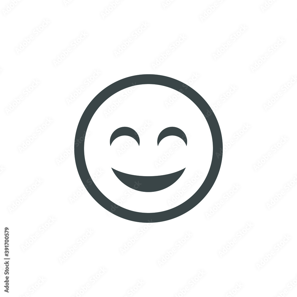 Fototapeta premium emoticon icon vector 