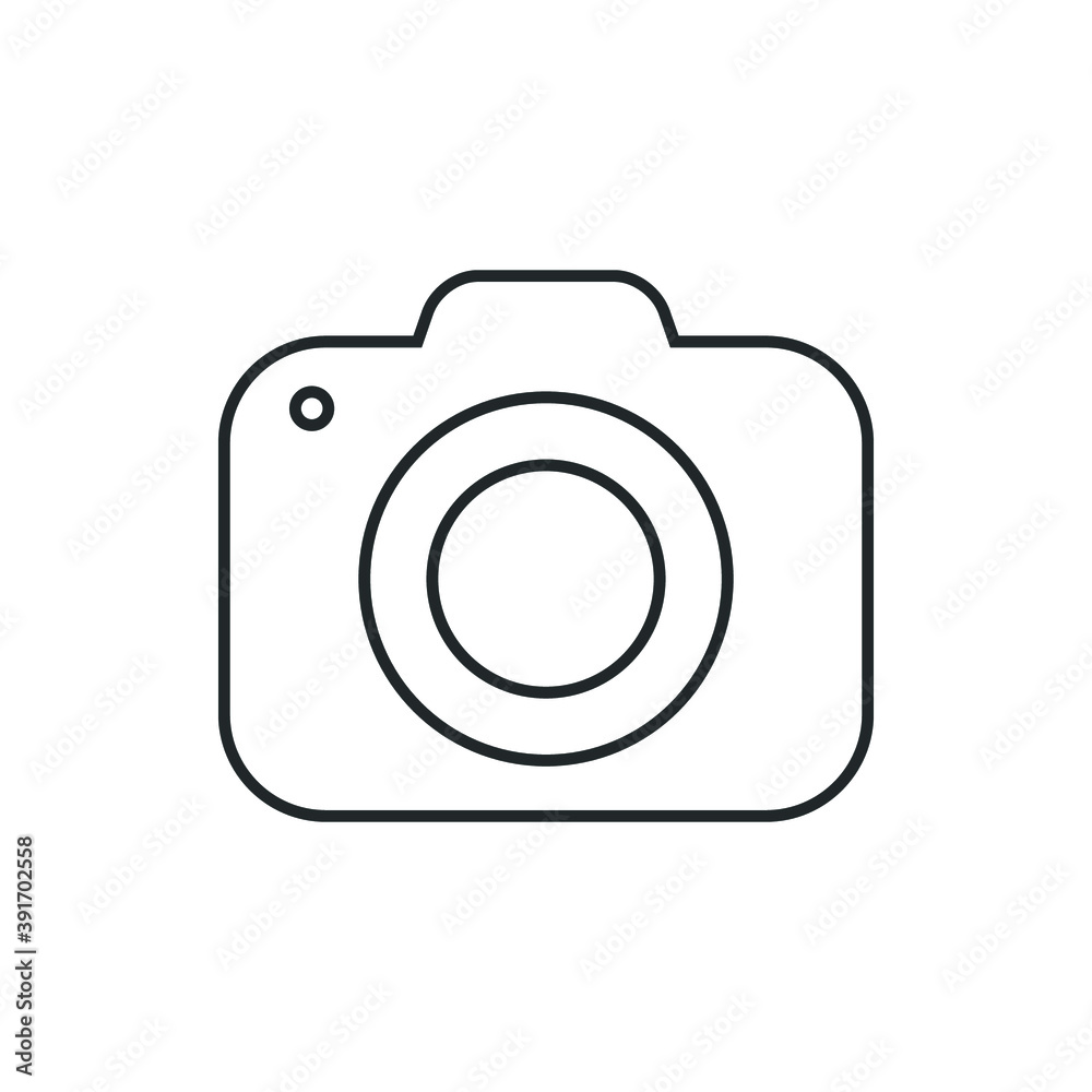 Camera icon vector. Camera icon isolated on white background. Camera icon simple and modern for app, web and design. Camera icon vector. Camera icon isolated on white background. Camera icon simple and modern for app, web and design.