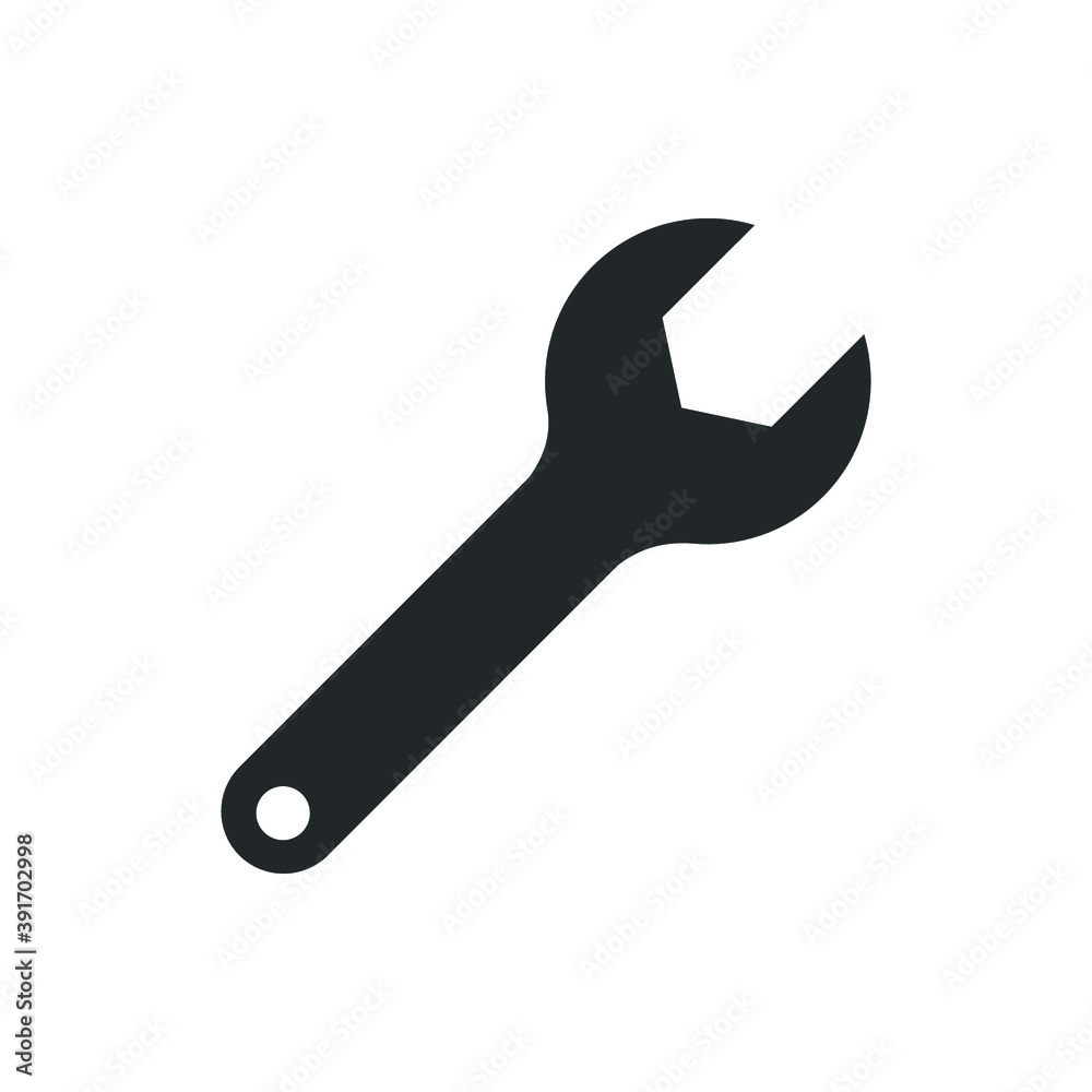 wrench icon. wrench icon vector. wrench icon isolated on white background wrench icon. wrench icon vector. wrench icon isolated on white background