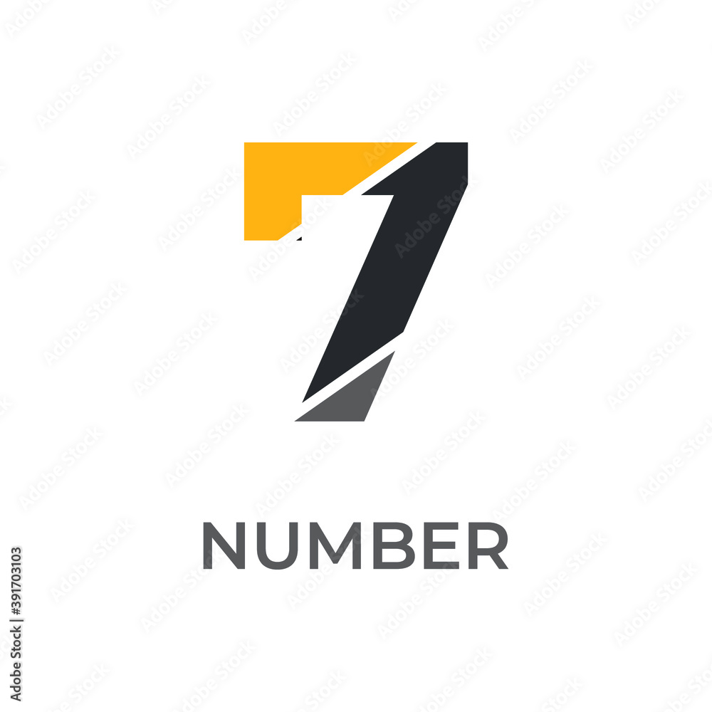 Number logo template. Number logo vector. Modern logo, crative logo, number logo, logo template. Number logo template. Number logo vector. Modern logo, crative logo, number logo, logo template.