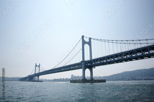  bridge city on Busan of South Korea © stciel
