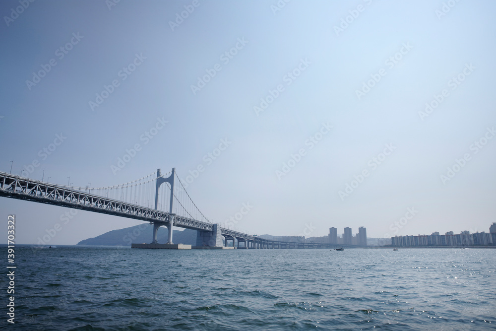 bridge city on Busan of South Korea bridge city on Busan of South Korea