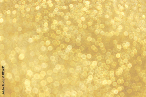 christmas light gold bokeh background,abstract for new year.