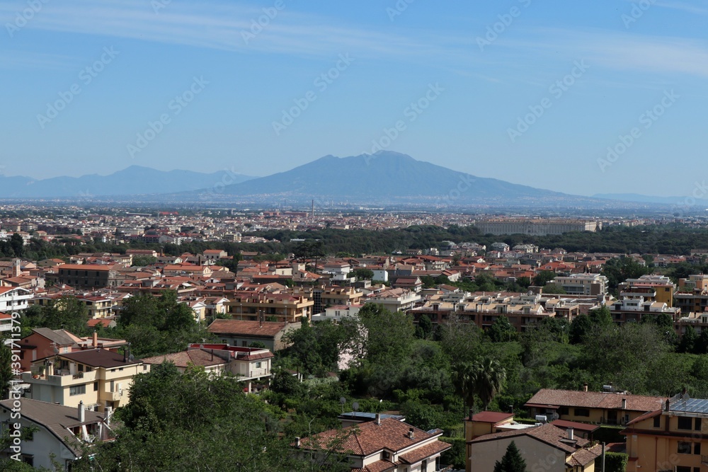 Caserta - Panorama dal Belvedere di San Leucio