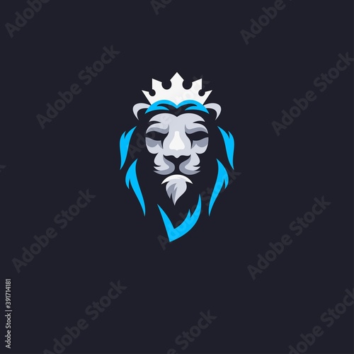 King lion logo design inspiration awesome