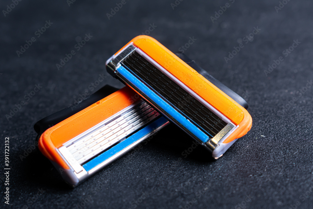 Razor blades for shaving and Hair Removal. Men's safety blades for razor