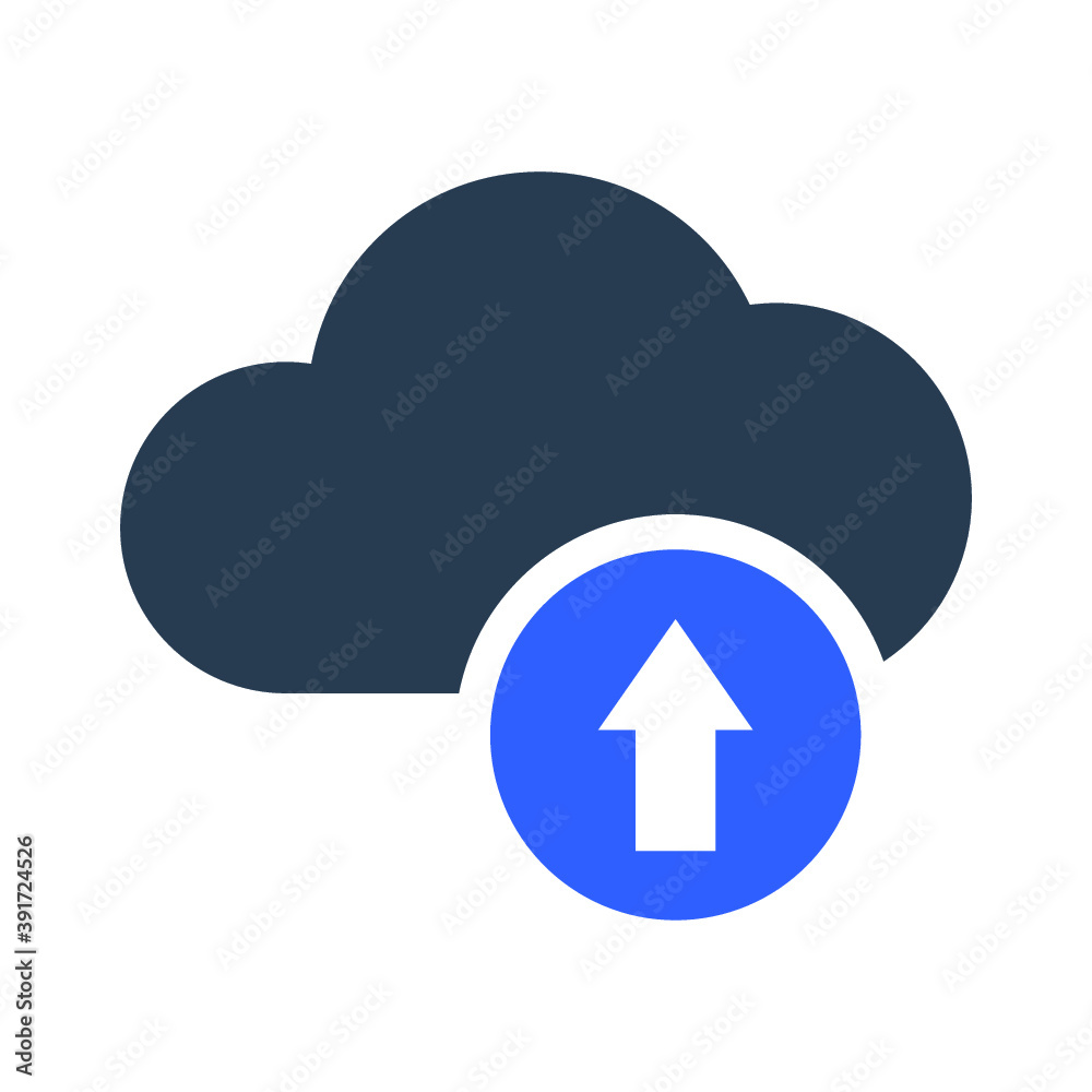 Cloud upload icon Cloud upload icon