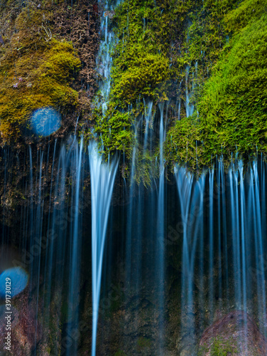 Fototapeta Naklejka Na Ścianę i Meble -  Three Mills Waterfall, Vulkaneifel Nature Park and Geopark, Western Eifel Territory, Eifel Region, Germany, Europe