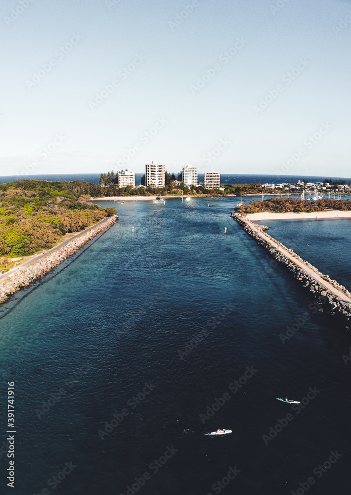 view of the port 