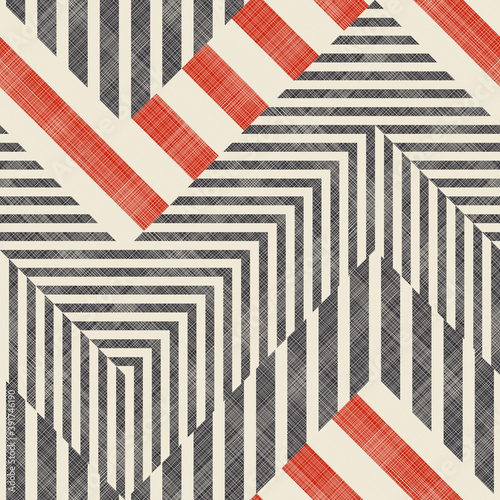 Abstract seamless striped g...