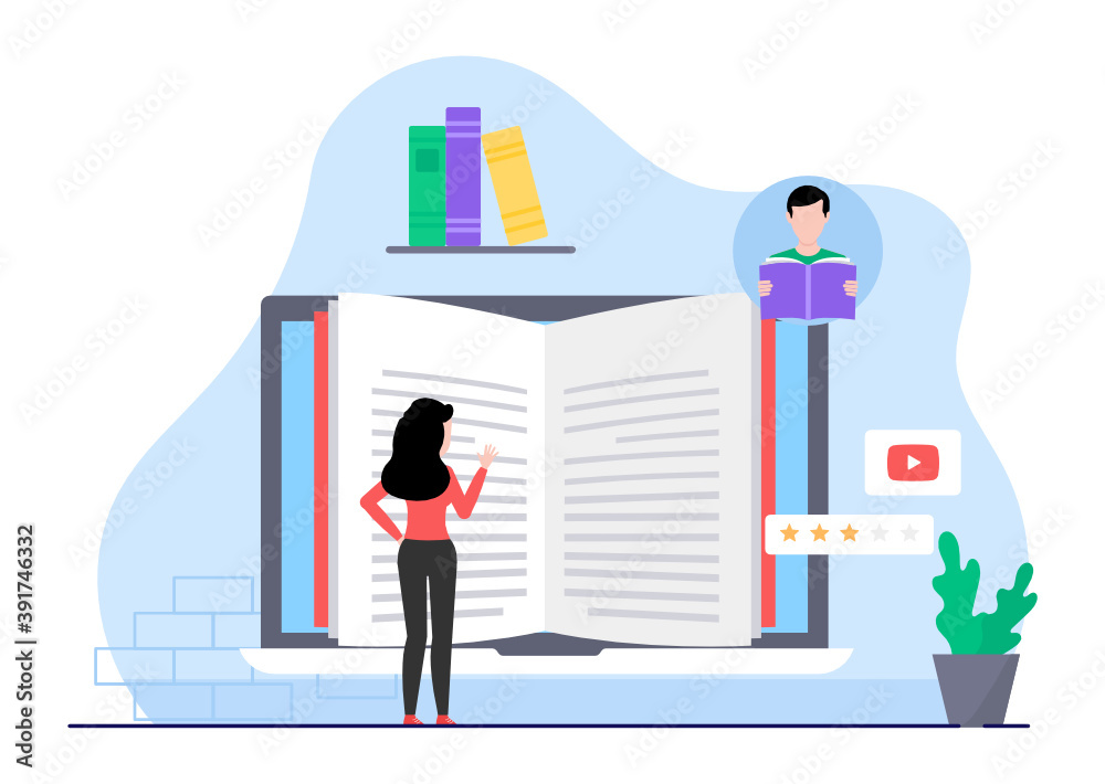 Obraz premium Ebook Reader 