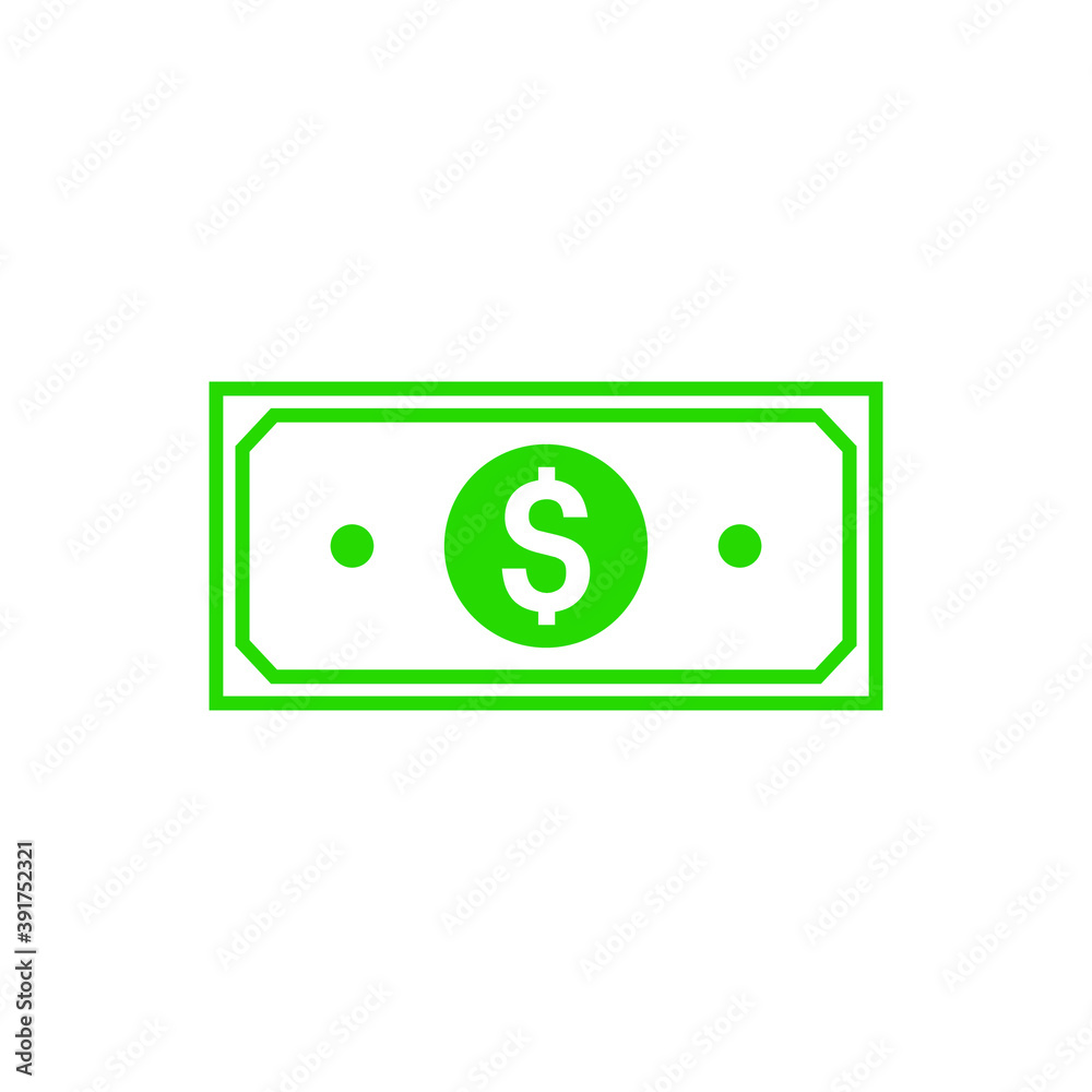 money icon vector isolated on white background money icon vector isolated on white background