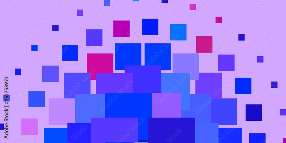Light Blue, Red vector pattern in square style. Light Blue, Red vector pattern in square style.