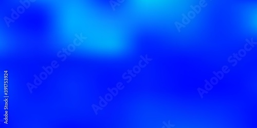 Light blue vector abstract blur layout.