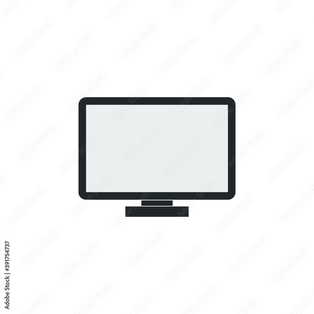 computer screen icon vector computer screen icon vector