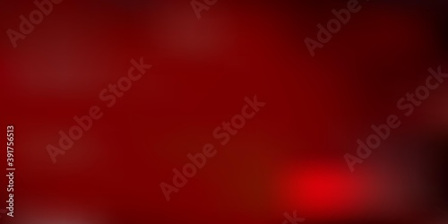 Dark orange vector gradient blur drawing.