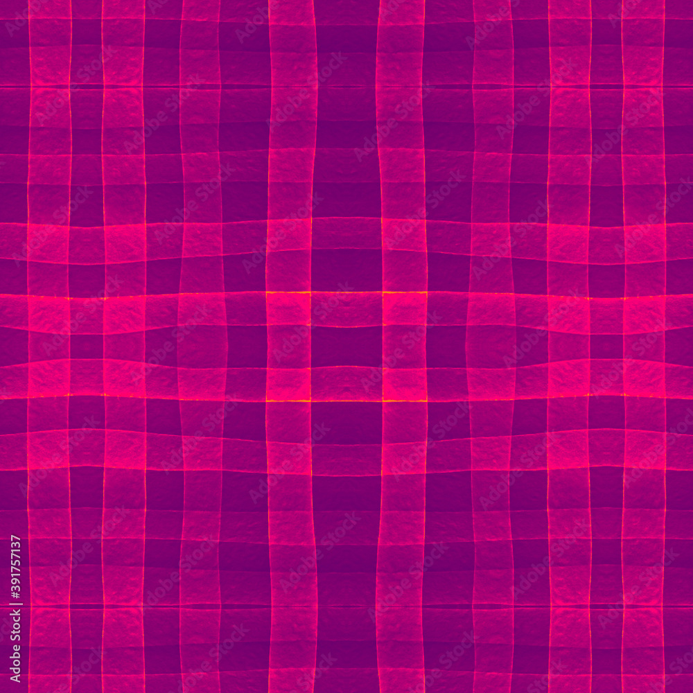 Purple Checks Pattern. Watercolour Picnic Purple Checks Pattern. Watercolour Picnic