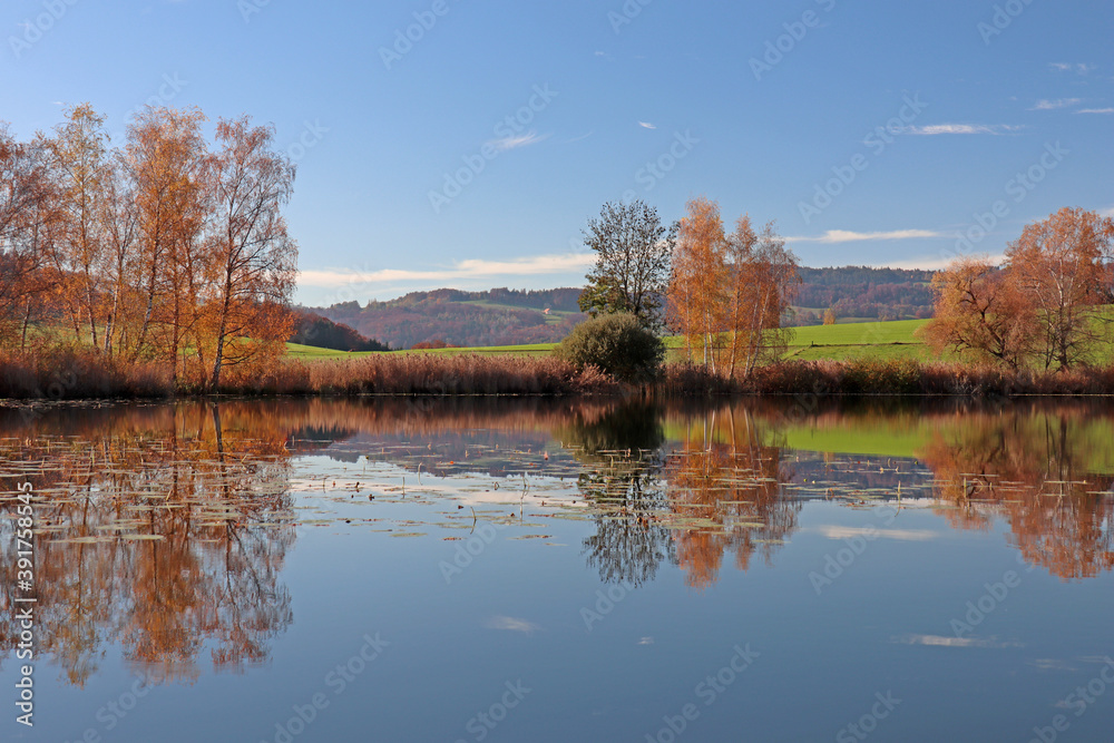 Obraz premium gerzensee, bern, schweiz
