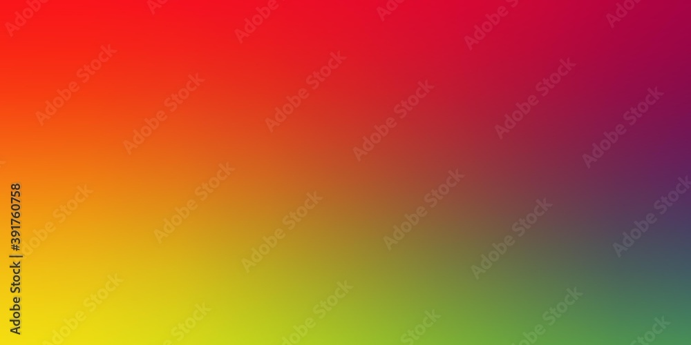 Light Multicolor vector blurred colorful texture.