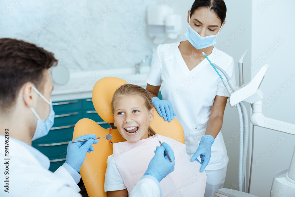 Fast, painless and modern examination and treatment of oral cavity Fast, painless and modern examination and treatment of oral cavity