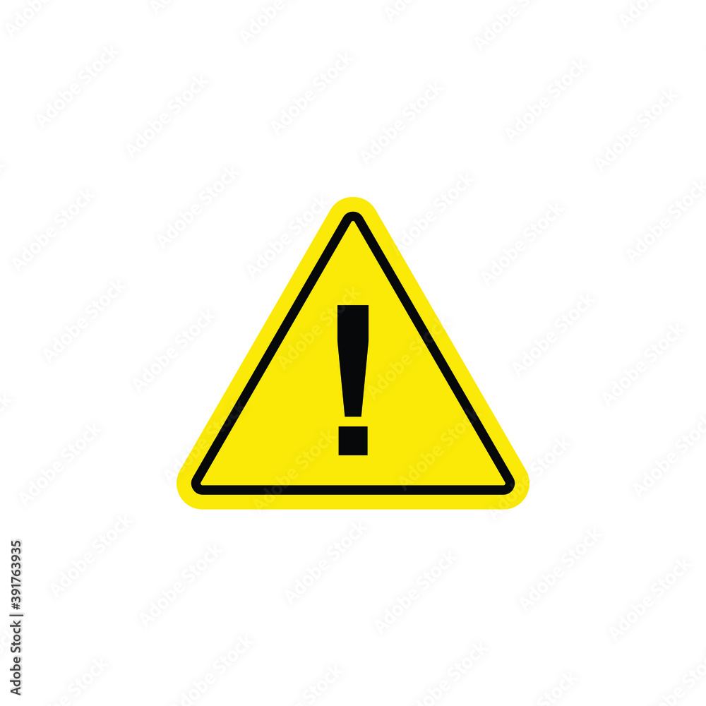 exclamation mark sign for road map and traffic sign exclamation mark sign for road map and traffic sign