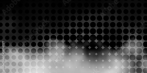 Light Gray vector pattern with spheres.