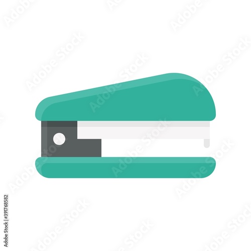 high school related stapler with pin for pages vectors in flat style,