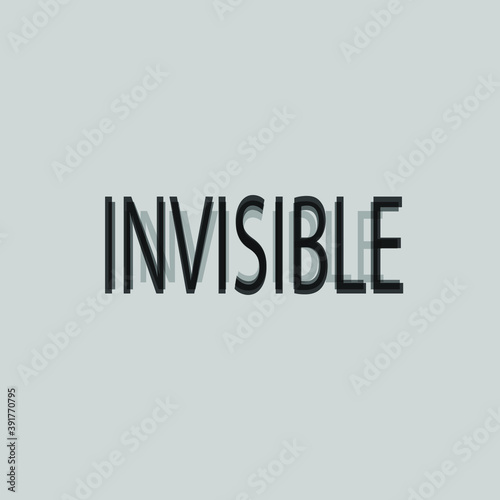 the invisible word icon