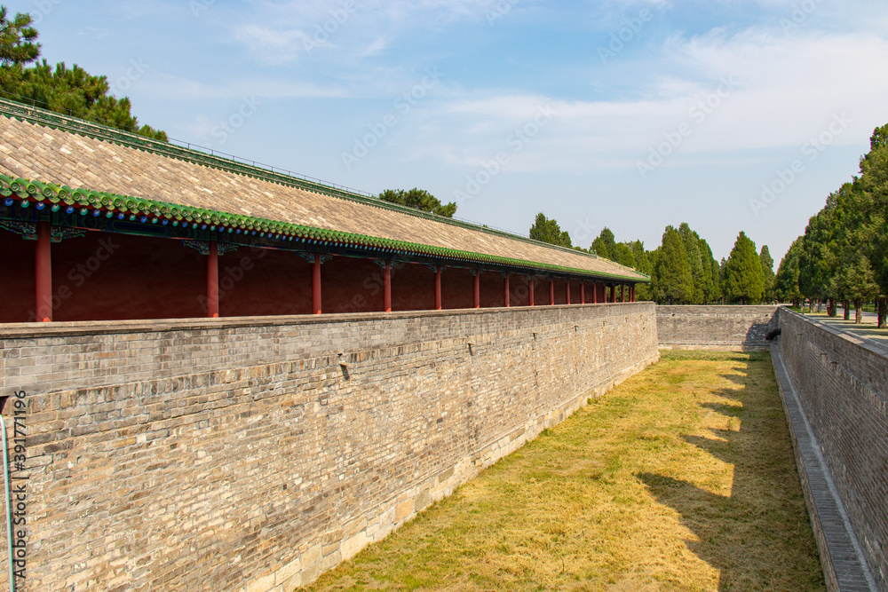 Douve d'un palais à Pékin, Chine Douve d'un palais à Pékin, Chine