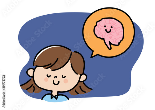 レム睡眠のイラスト
