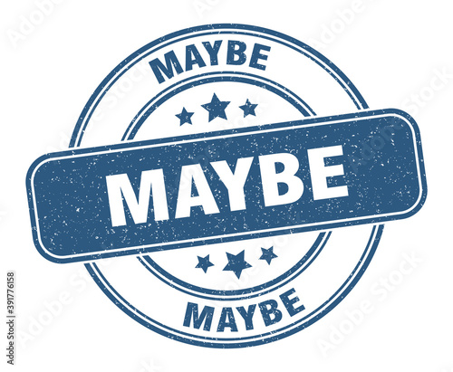 maybe stamp. maybe label. round grunge sign