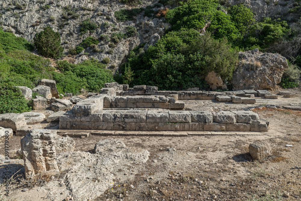 The sanctuary of Hera Akraia - Limenia. Perachora Corinthia Greece.